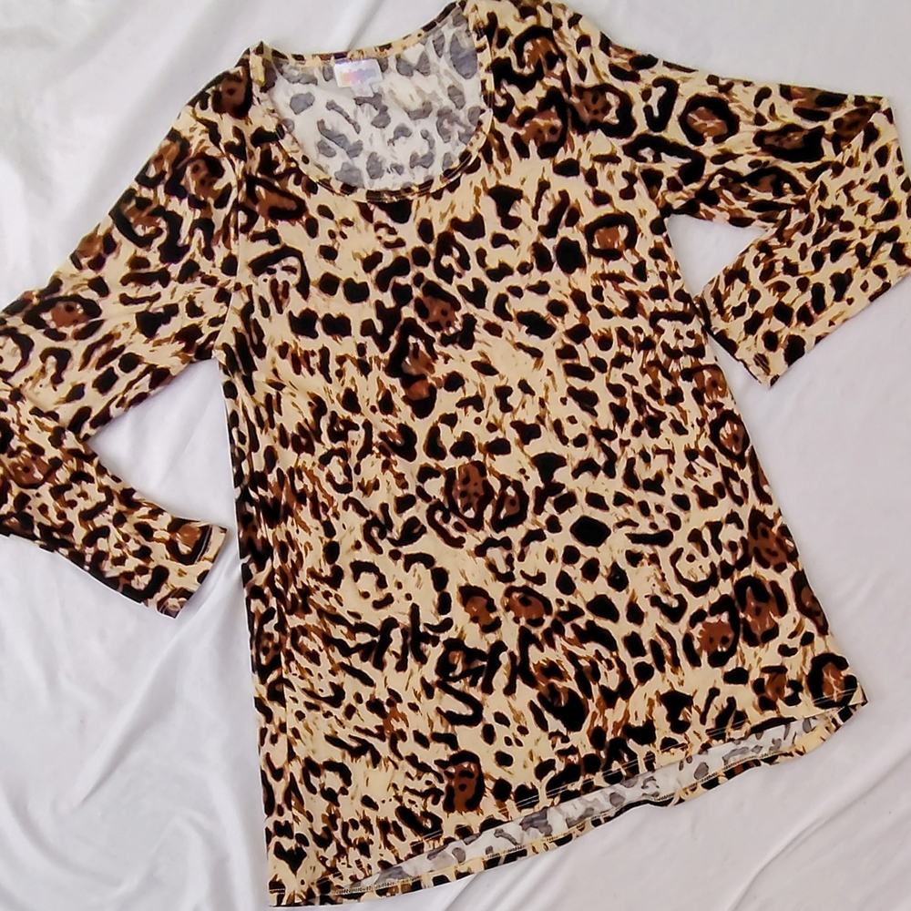 Leopard Print Women's Top
